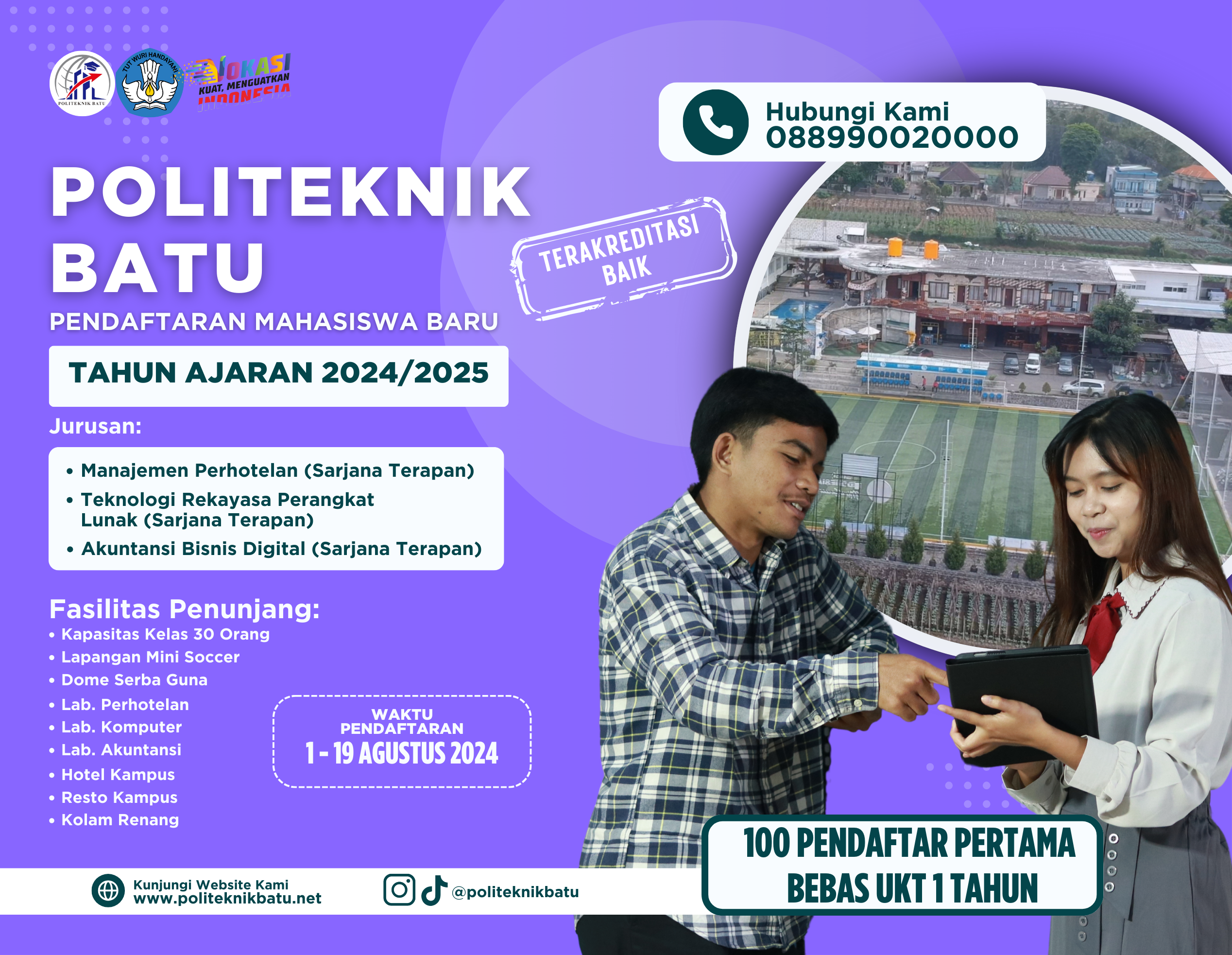 Daftar Ulang Mahasiswa Baru T.A 2024/2025